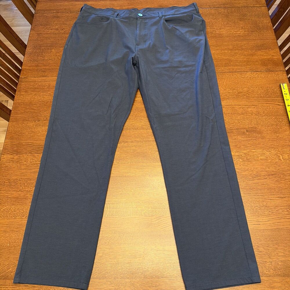 Callaway MENS SIZE 42X34 Golf Tech Pants Opti Dry Navy Blue Performance